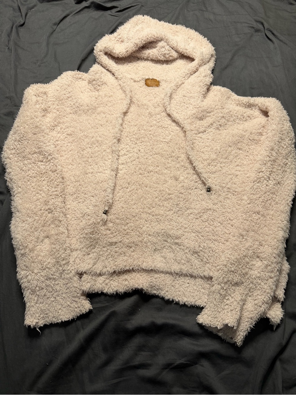 POL Soft Plush Hoodie- Light Pink
